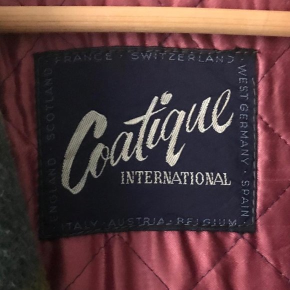 Coatique International Rainbow Plaid Jacket Large/Medium - Picture 3 of 6